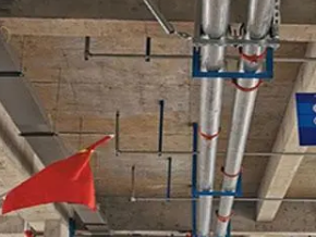 白云鄂博管廊支架的安装方法